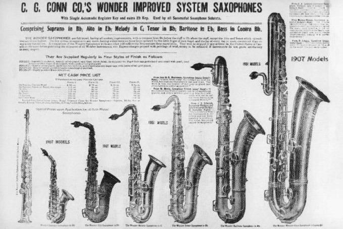 Conn Saxophone Identification
